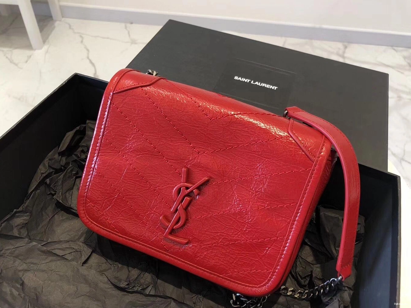 YSL NIKI WALLET CHAIN 0717
